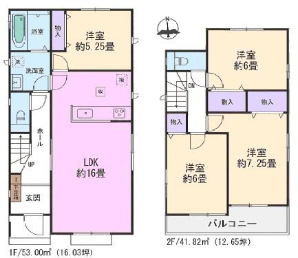 瀬戸市品野町新築分譲住宅　C号棟
