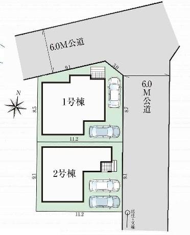 グラファーレ　春日井市大手田酉町新築分譲住宅　１号棟