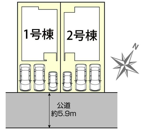 尾張旭市緑町新築分譲住宅　２号棟