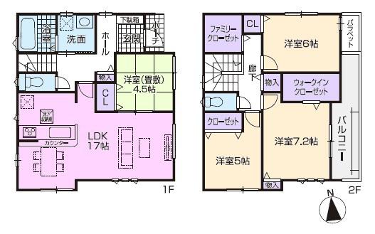 守山区鳥羽見新築分譲住宅　４号棟