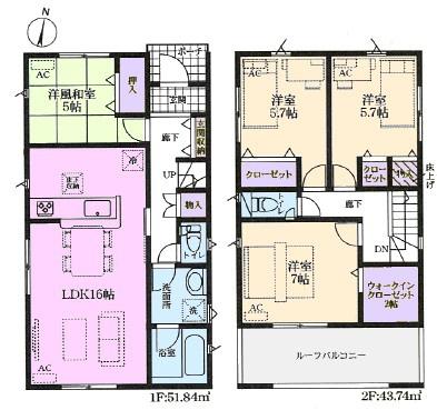 春日井市宮町新築分譲住宅　４号棟