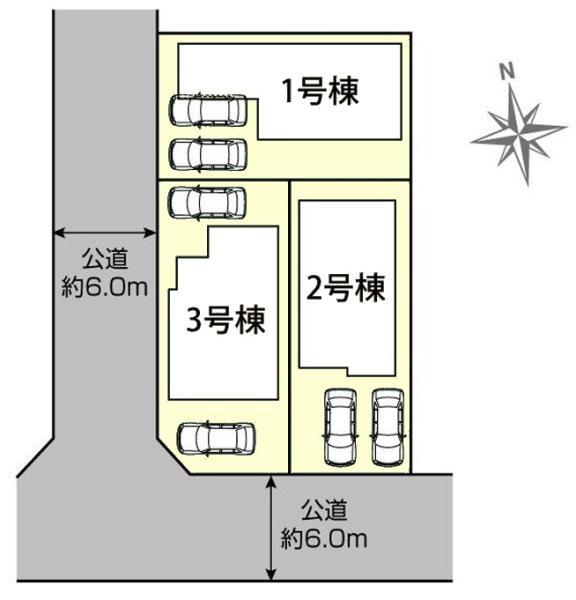 春日井市花長町新築分譲住宅　３号棟