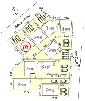 春日井市大留町新築分譲住宅　２号棟