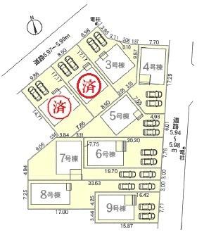 春日井市大留町新築分譲住宅　４号棟