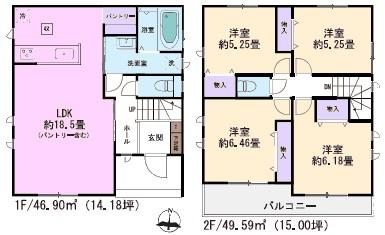 守山区桔梗平新築分譲住宅　２号棟