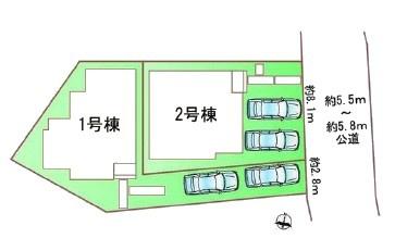 守山区中志段味新築分譲住宅　２号棟