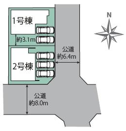 守山区天子田新築分譲住宅　２号棟