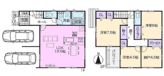春日井市出川町新築分譲住宅　１号棟