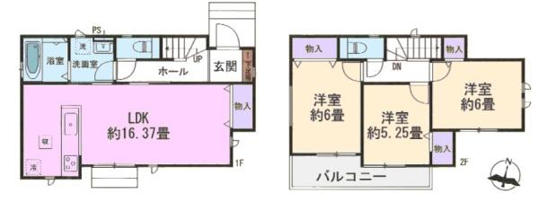 尾張旭市庄南町新築分譲住宅　1号棟