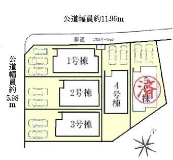 春日井市下市場町新築分譲住宅　４号棟
