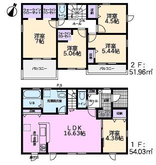 春日井市石尾台新築分譲住宅　１号棟