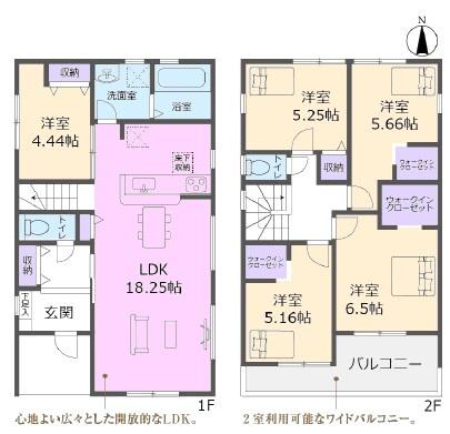 春日井市田楽町郷中新築分譲住宅　３号棟