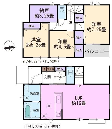守山区四軒家新築分譲住宅　A号棟