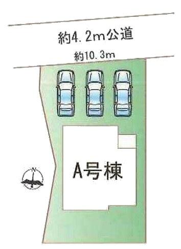 瀬戸市中畑町新築分譲住宅　A号棟