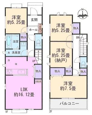 春日井市石尾台新築分譲住宅　A号棟