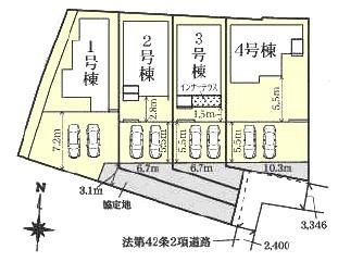 春日井市上田楽町新築分譲住宅　３号棟