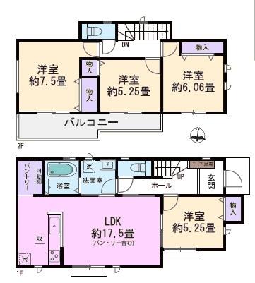 瀬戸市坂上新築分譲住宅　1号棟
