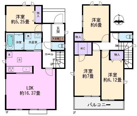 春日井市高山町新築分譲住宅 1号棟