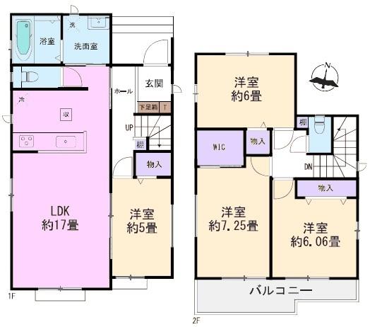 春日井市東野町新築分譲住宅　A号棟