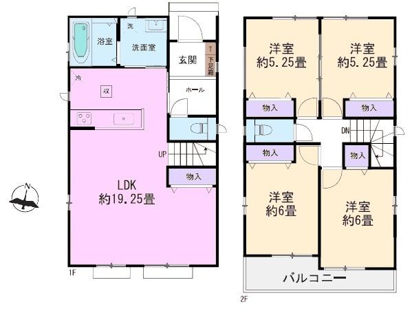 春日井市東野町新築分譲住宅 B号棟