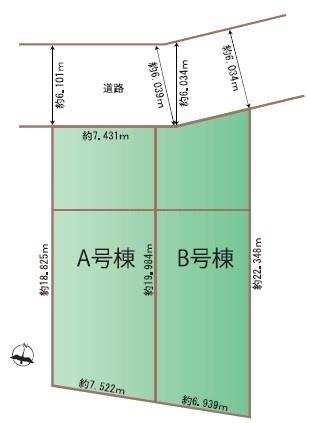 春日井市東野町新築分譲住宅　B号棟