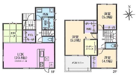 瀬戸市幡野町新築分譲住宅　１号棟