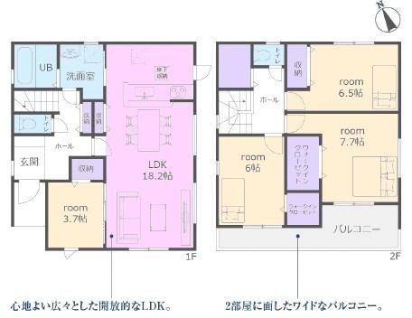 春日井市坂下町新築分譲住宅　３号棟