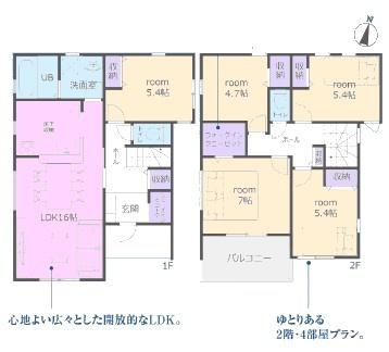 瀬戸市西寺山町新築分譲住宅　３号棟