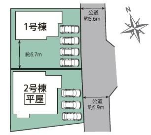 春日井神屋町新築分譲住宅　２号棟