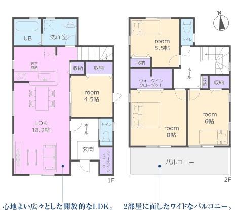 春日井市西高山町新築分譲住宅　４号棟