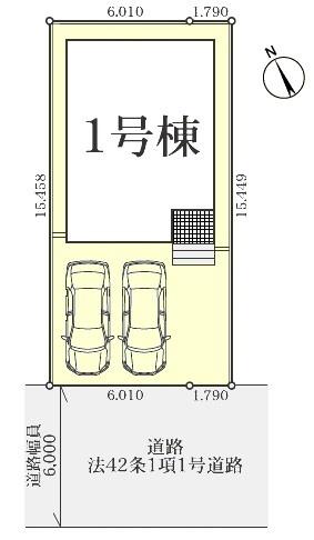 春日井市東野町新築分譲住宅　１号棟