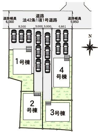 春日井市気噴町新築分譲住宅　３号棟
