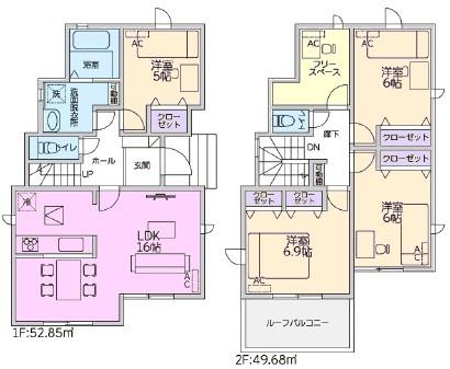 春日井市坂下町新築分譲住宅 1号棟