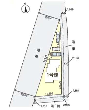 春日井市坂下町新築分譲住宅　１号棟