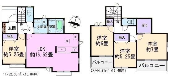春日井市六軒屋町新築分譲住宅 A号棟