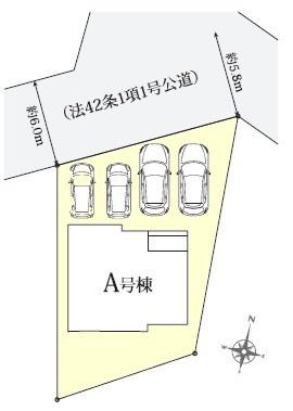 春日井市坂下町新築分譲住宅　A号棟