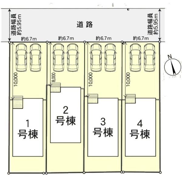 春日井市花長町新築分譲住宅　３号棟