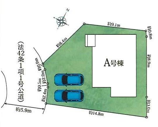 春日井市神屋町新築分譲住宅　Ａ号棟