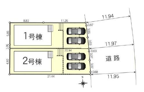 春日井市中央台新築分譲住宅　２号棟