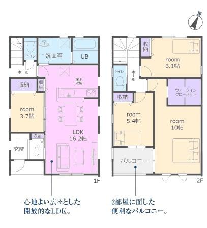守山区瀬古東新築分譲住宅　１号棟