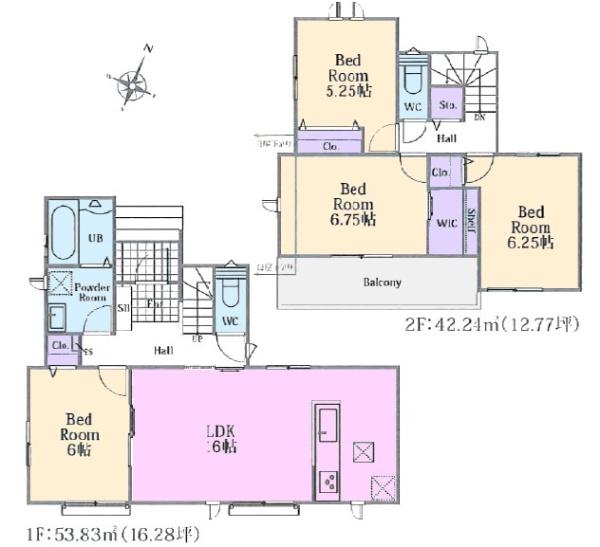 守山区深沢新築分譲住宅　A号棟