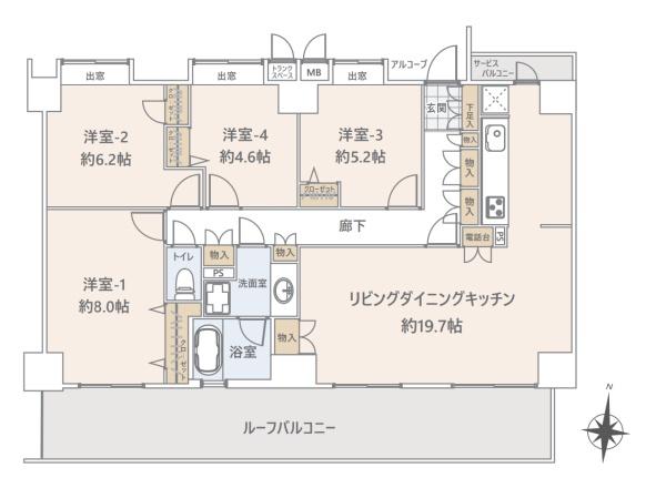 クレッセント蒲田Ⅱ