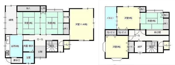 盛岡市前九年３丁目の中古一戸建て