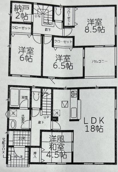 滝沢　葉の木沢山　一戸建て