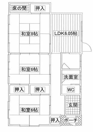 滝沢市　巣子　中古住宅