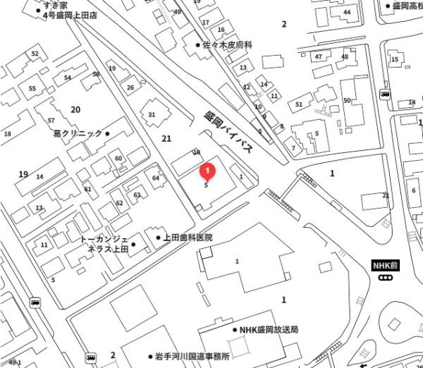 盛岡市安倍館町の中古一戸建て(コープ高松)