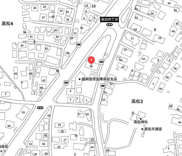 盛岡市 高松4丁目 建売物件(ファミリーマート盛岡高松四丁目店)