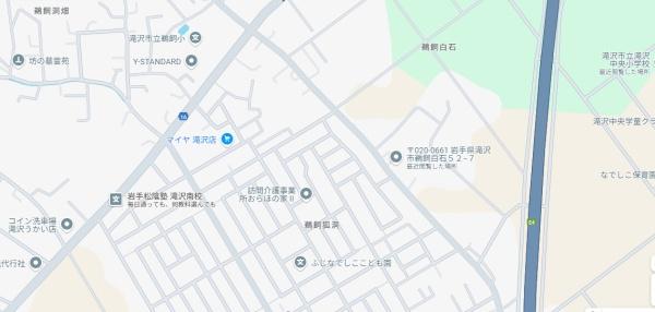滝沢市鵜飼狐洞の土地(MAIYA滝沢店)