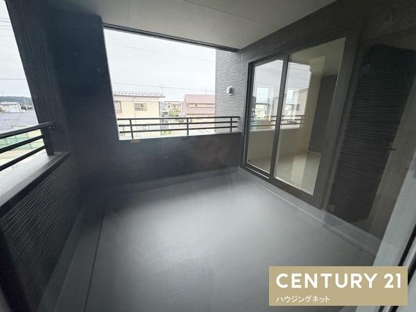 紫波町 高水寺 4号棟(バルコニー)