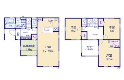 盛岡市下米内１丁目の新築一戸建